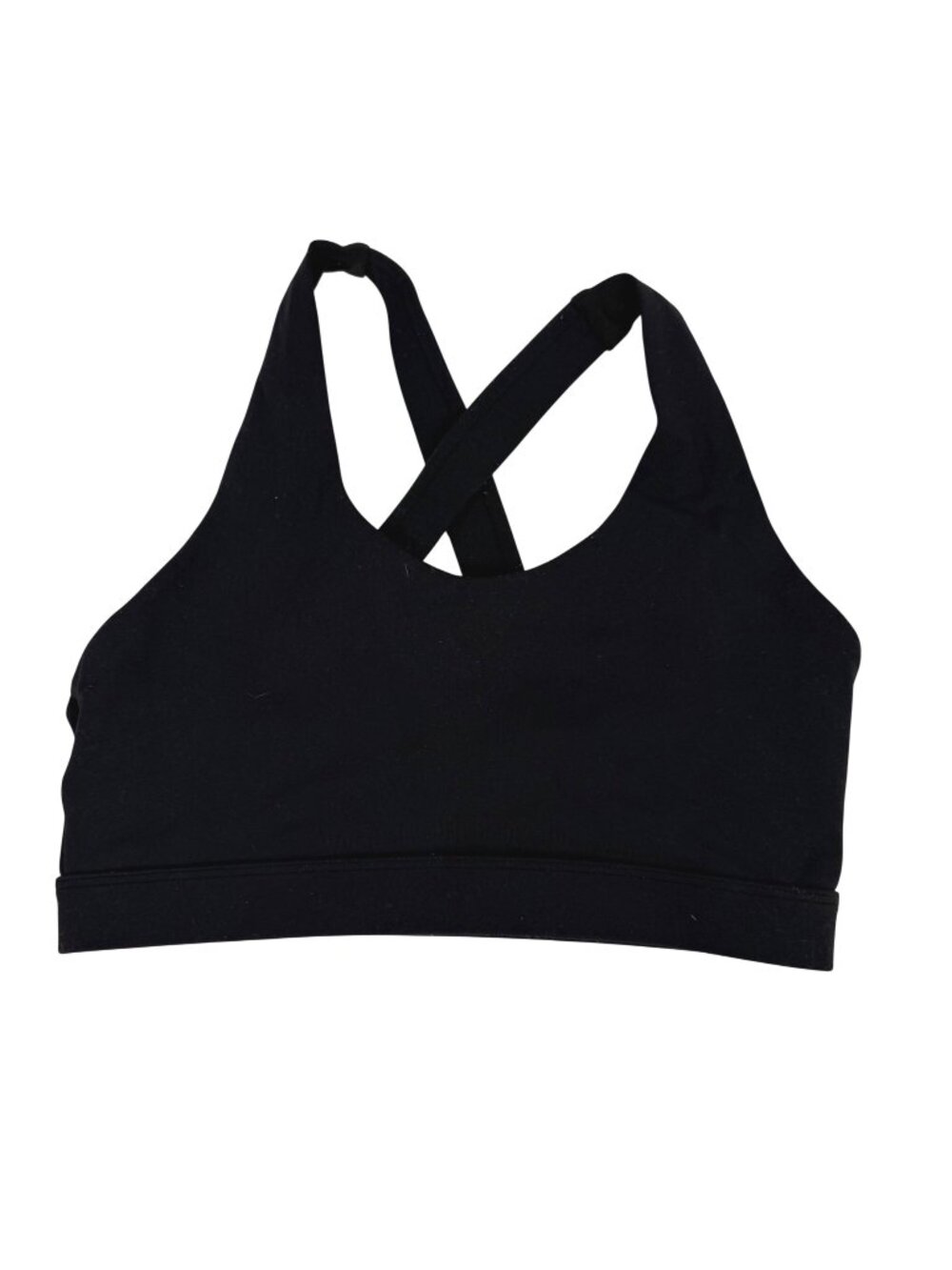 Running Girl Black Racerback Sports Bra Size XS